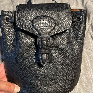 Mini Coach bag, straps can be removed and attached